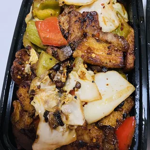 Twice cooked pork