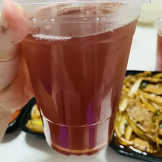 Plum tea /