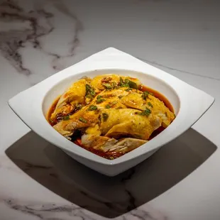 Cage Free Chicken in Sichuan Red Chili Oil