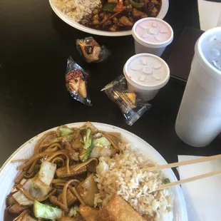 Our food was fresh and delicious.