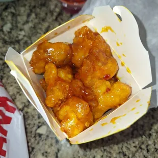 Spicy orange chicken