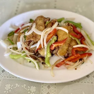 新菜：椒盐鸡翼