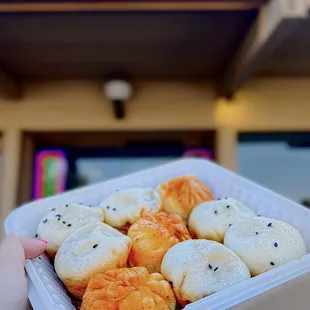生煎包 Sheng Jian Bao: Pan-fried Pork Buns | 6 pc - $9.75 (1.5 orders shown)