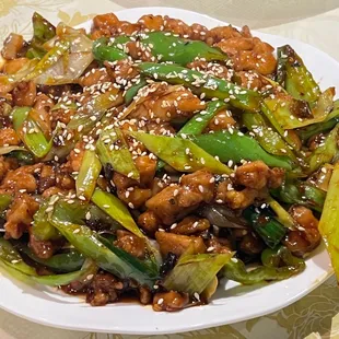 尖椒肉丝 Shredded Pork with Hot Chili Pepper