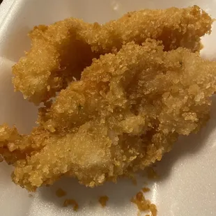 Fried shrimp were good