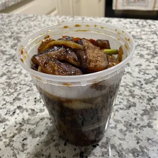 V06. Eggplant in Spicy Szechuan Sauce