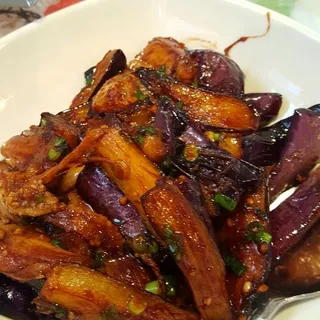 Wok-Fried Eggplant