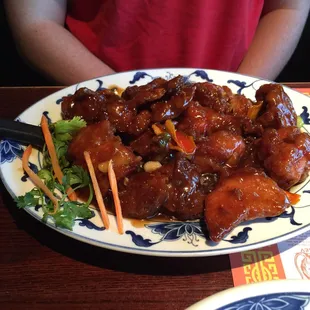 Orange chicken