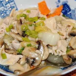 Mushroom chicken