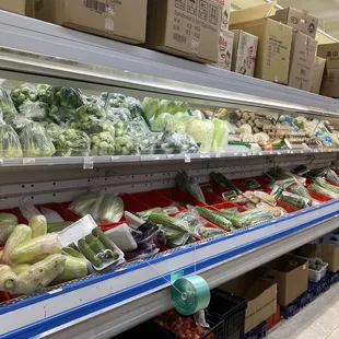 Fresh Asian vegetables