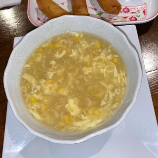 Corn and Egg Drop Soup