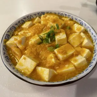 Tofu with Crab Roe
