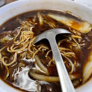Red Cooked Beef Noodles