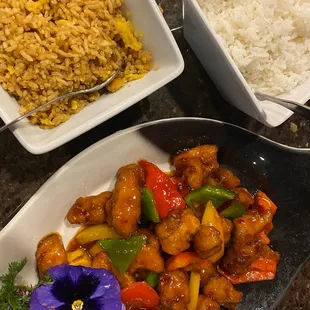 My favorite is the pad Thai not shown in this photo