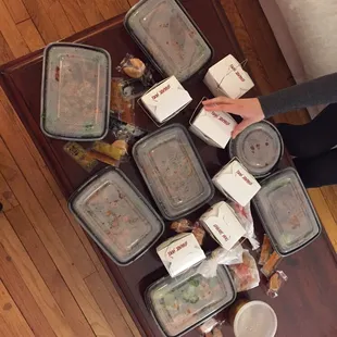 sushi and sashimi, interior