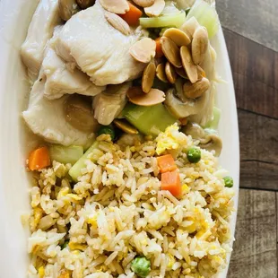 4. Almond Chicken Lunch