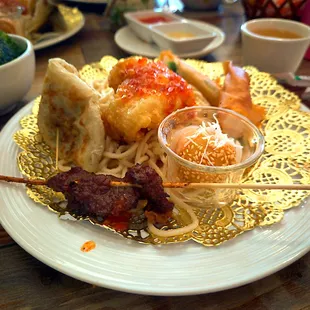 A closer look at some of the food at our food testing event!