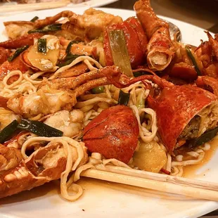 Lobster noodle