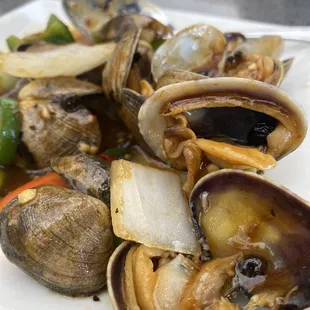 My favorite ....#741. Clams with Black Bean Sauce