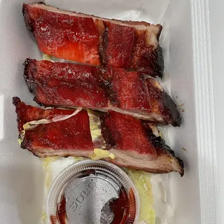 703. Honey Glazed BBQ Spare Ribs