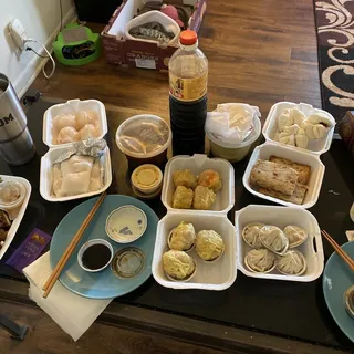 108. Steamed BBQ Pork Buns 3pc