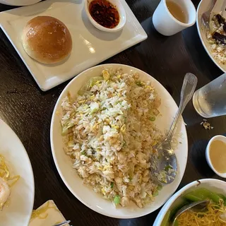 400. Chicken and Salty Fish Fried Rice