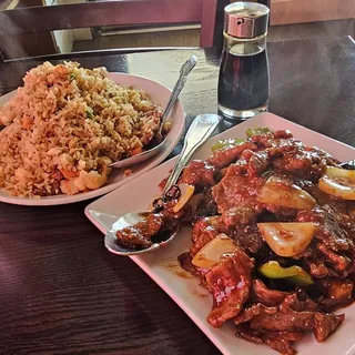 723. Beef Fried Rice