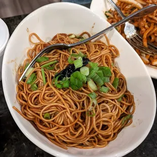 08/16/23 Dry Noodle with Scallion Oil and Shanghai Soy Sauce