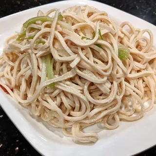 2. Cold Bean Curd Noodles with House Made Scallion Oil
