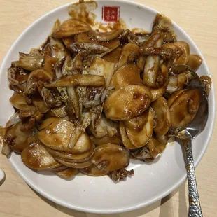 Shanghai Fried Rice Cake - it's too sweet for my taste! (Oct, 2024)