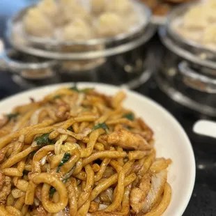 Fat noodles - chicken