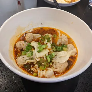 Spicy Wonton in Chili Oil sauce
