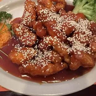 Sesame chicken