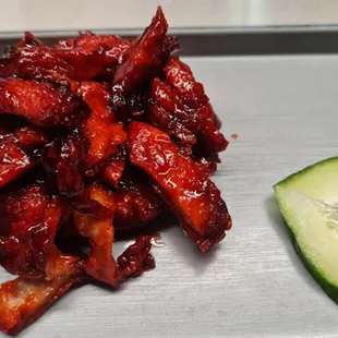 D18. BBQ Seitan (Vegan)