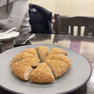 food, donuts, dough desserts