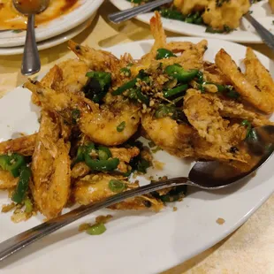 Salt and pepper shrimp