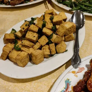 Fried tofu
