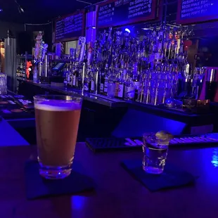 Cali Squeeze and a shot of Cazadores