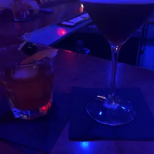 Old fashion and French martini . Amazing!