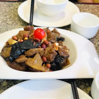 207. Marinated Bran Dough with Peanuts