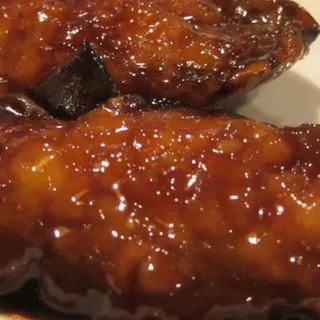 501. Shrimp Stuffed Eggplant in Pot