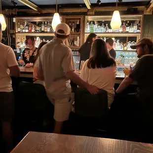 Inside the speakeasy