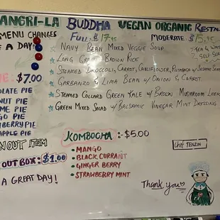 Menu on Feb 12, 2023