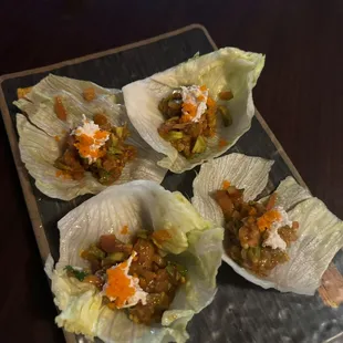 Ceviche Lettuce  Wraps