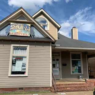 Exterior of Shangri-La Records.