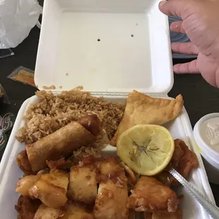 They vent the box so the chicken doesn't get soggy