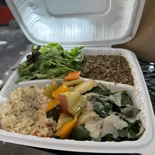 Lunch - full side portion