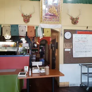 Order and pick up area
