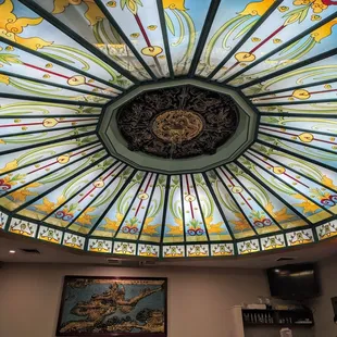 I loved the light fixture in the main dining room.
