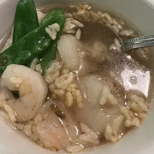 Sizzling Rice Soup